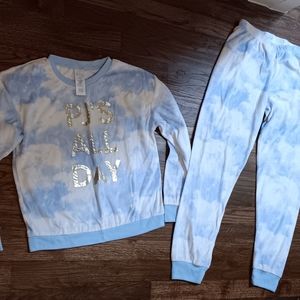 The childre's place blue pijama set